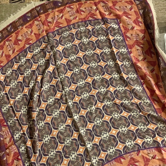 Anthropologie 40”x40” Scarf. - Picture 4 of 7